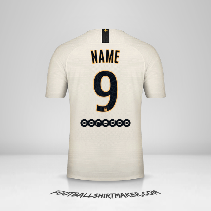 Shirt Paris Saint Germain 2018/19 Away -  name - 9