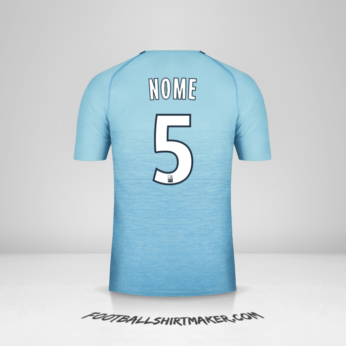 Maglia Olympique de Marseille 2018/19 Terza -  nome - 5