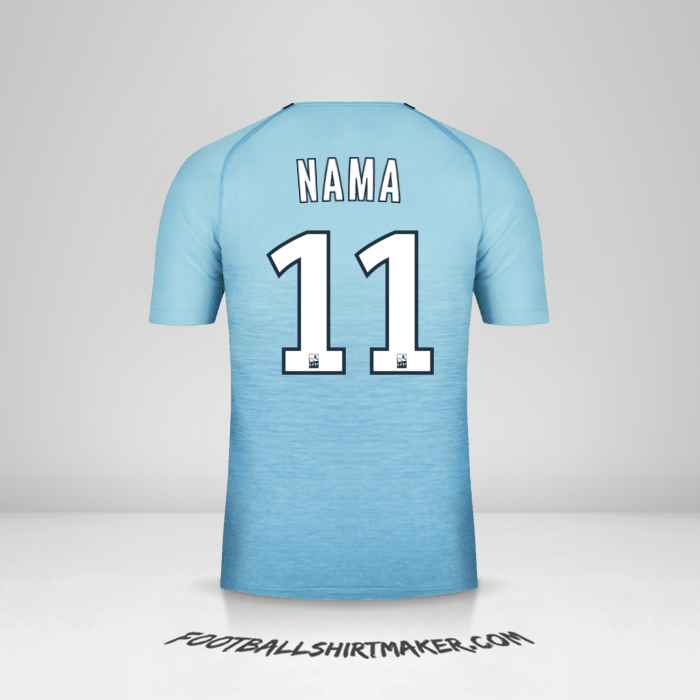 Jersey Olympique de Marseille 2018/19 Ketiga -  nama - 11