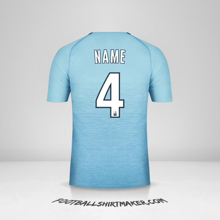 Jersey Olympique de Marseille 2018/19 Third -  name - 4