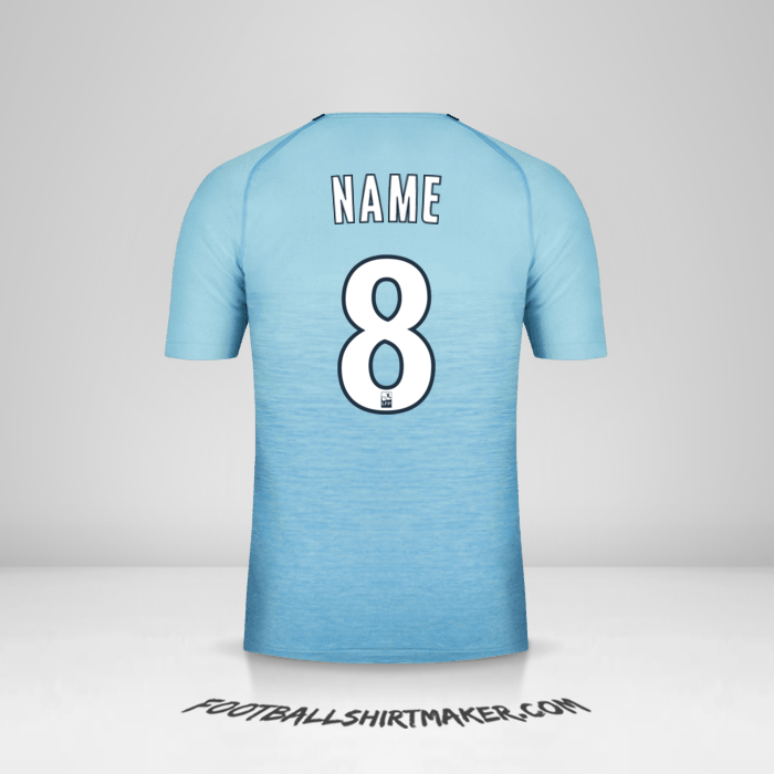 Jersey Olympique de Marseille 2018/19 Third -  name - 8