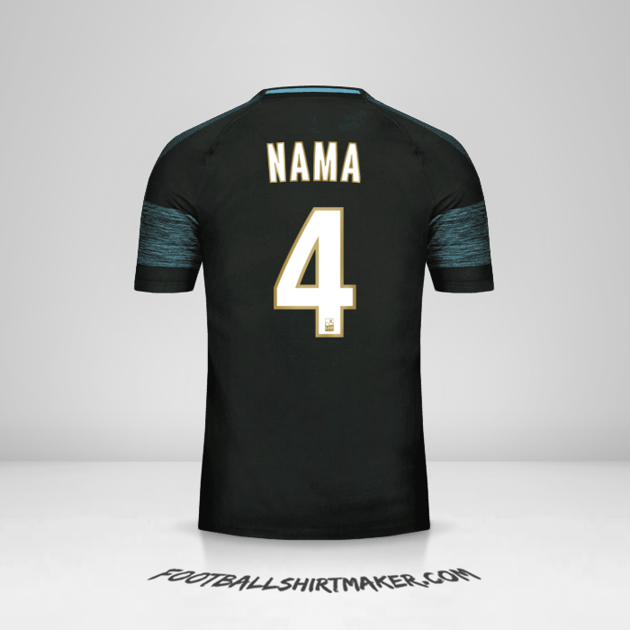 Jersey Olympique de Marseille 2018/19 Alternatif -  nama - 4