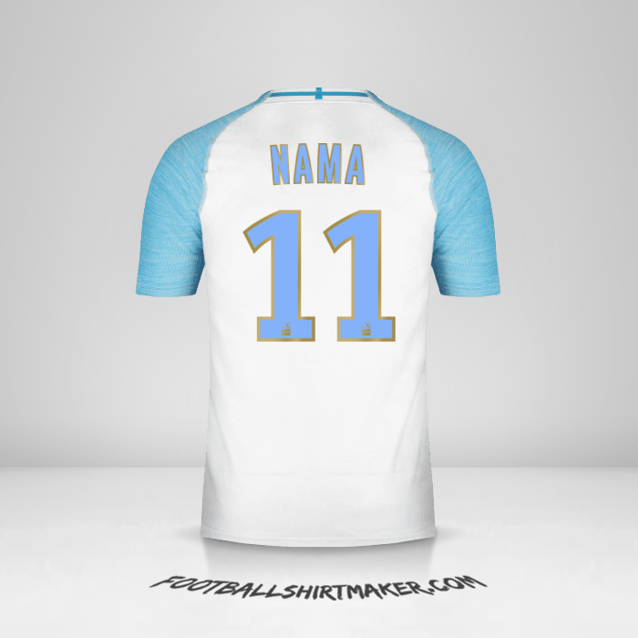 Jersey Olympique de Marseille 2018/19 -  nama - 11