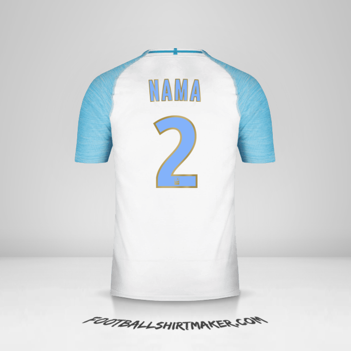 Jersey Olympique de Marseille 2018/19 -  nama - 2