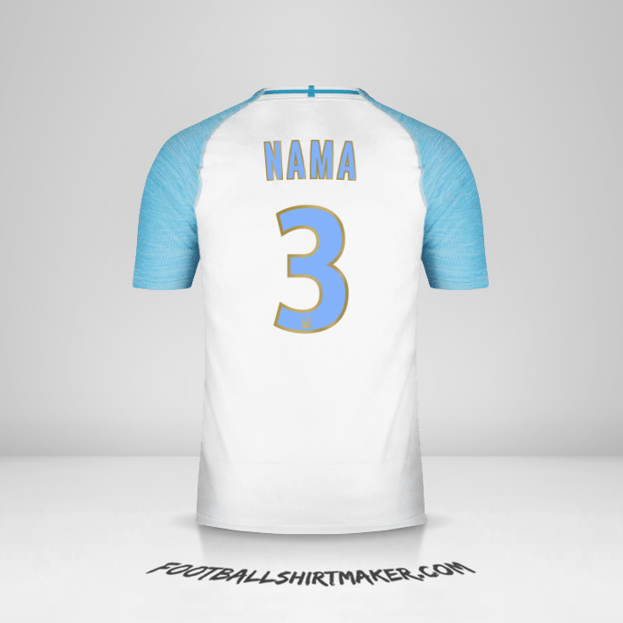 Jersey Olympique de Marseille 2018/19 -  nama - 3