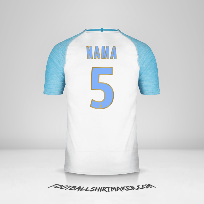 Jersey Olympique de Marseille 2018/19 -  nama - 5