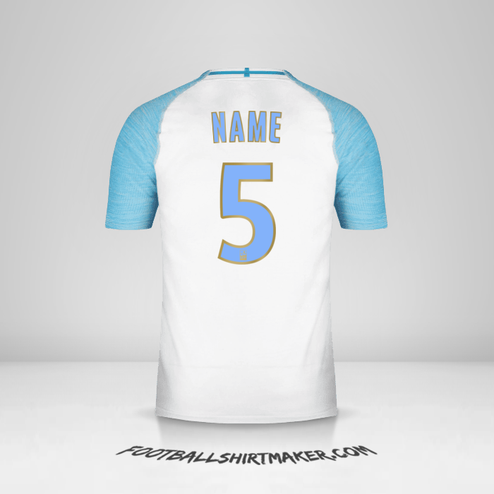 Jersey Olympique de Marseille 2018/19 -  name - 5