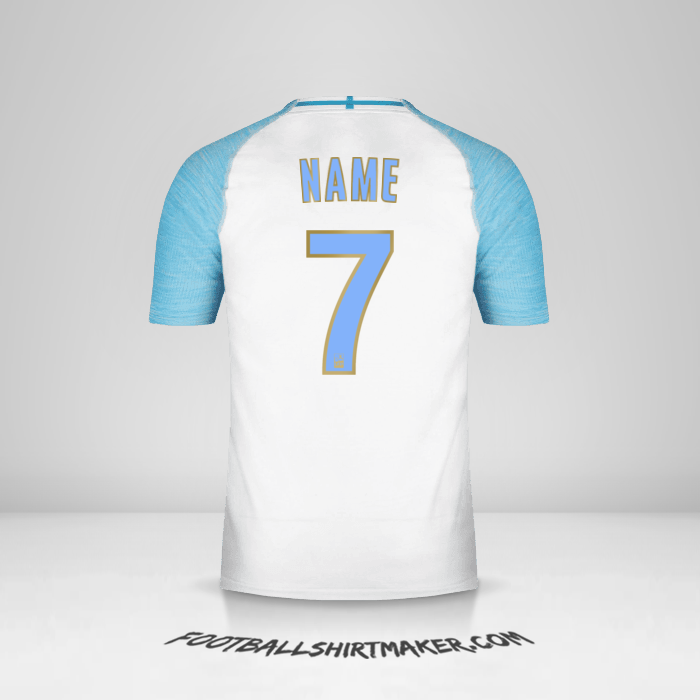 Jersey Olympique de Marseille 2018/19 -  name - 7