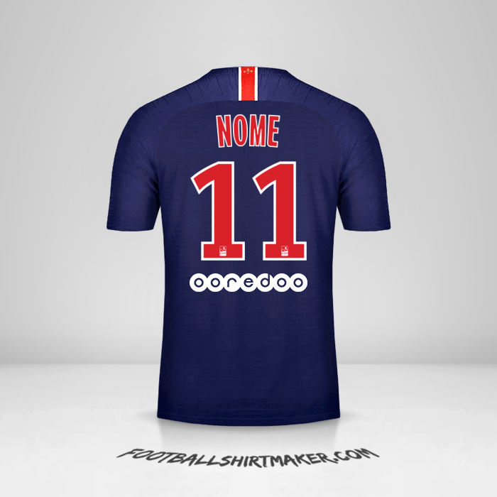Maglia Paris Saint Germain 2018/19 -  nome - 11