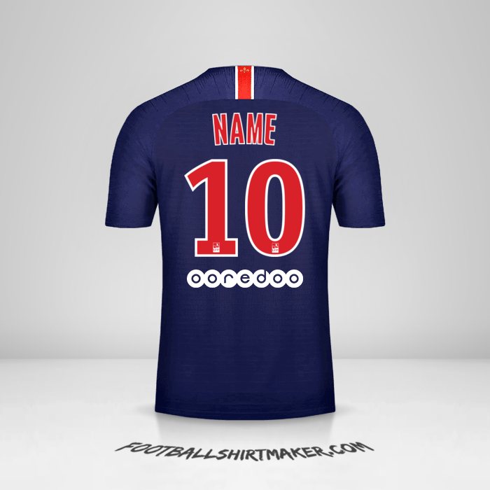 Trikot Paris Saint Germain 2018/19 -  name - 10