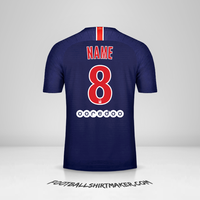 Shirt Paris Saint Germain 2018/19 -  name - 8