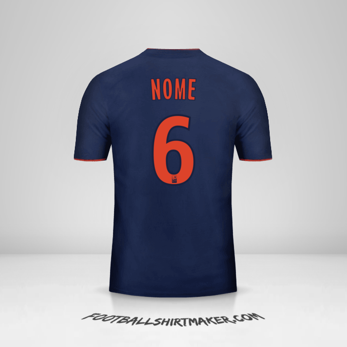 Camisola Olympique Lyon 2018/19 Alternativa -  nome - 6