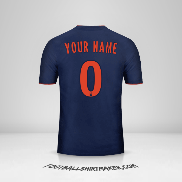 Shirt Olympique Lyon 2018/19 II -  your name - 0