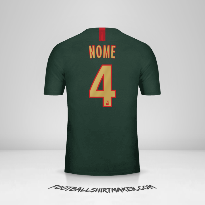 Camisa As Monaco 2018/19 Alternativa -  nome - 4