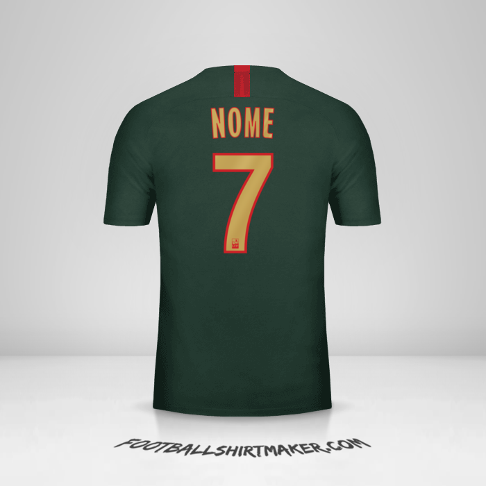 Camisa As Monaco 2018/19 Alternativa -  nome - 7