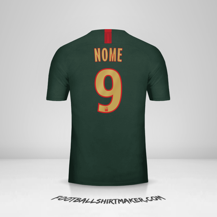 Camisa As Monaco 2018/19 Alternativa -  nome - 9
