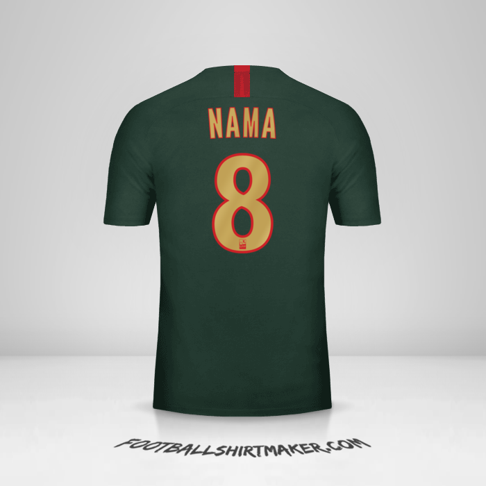 Jersey As Monaco 2018/19 Alternatif -  nama - 8