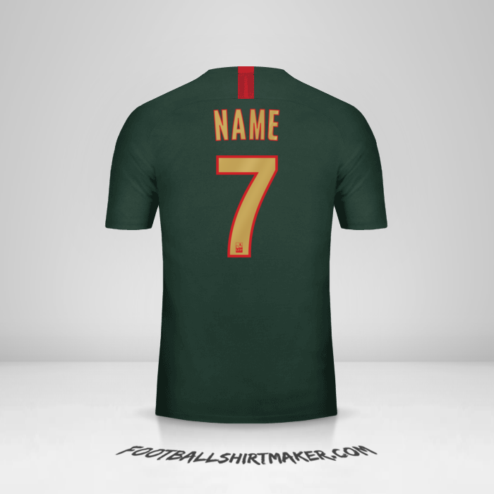 Shirt As Monaco 2018/19 Away -  name - 7