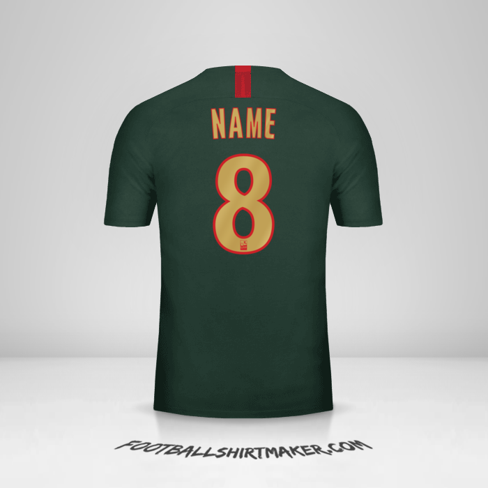 Shirt As Monaco 2018/19 Away -  name - 8
