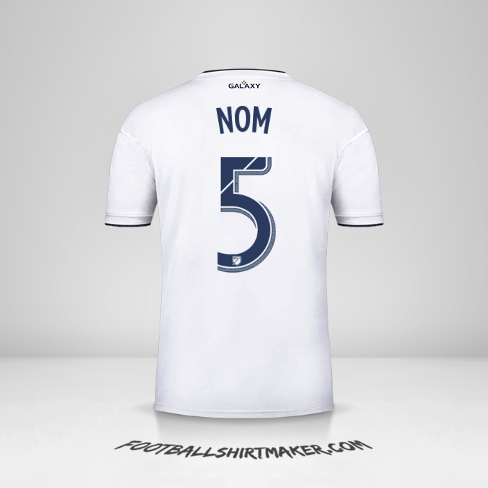 Maillot LA Galaxy 2018/2019 -  nom - 5
