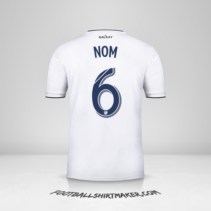 Maillot LA Galaxy 2018/2019 -  nom - 6