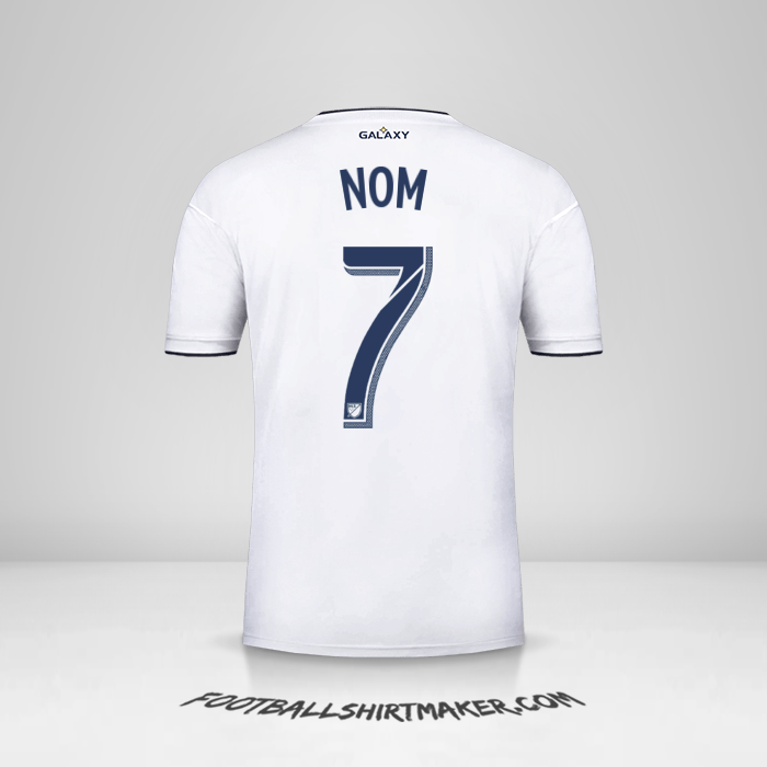 Maillot LA Galaxy 2018/2019 -  nom - 7