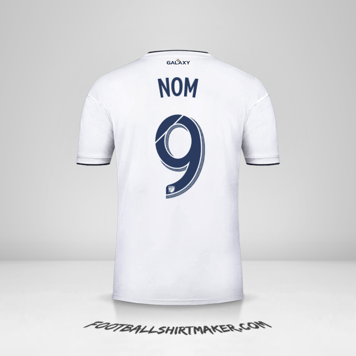 Maillot LA Galaxy 2018/2019 -  nom - 9