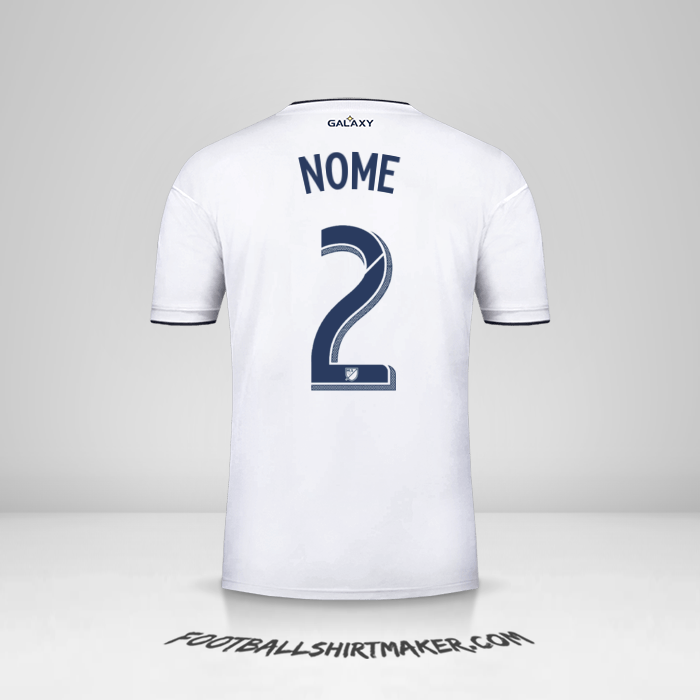 Camisola LA Galaxy 2018/2019 -  nome - 2