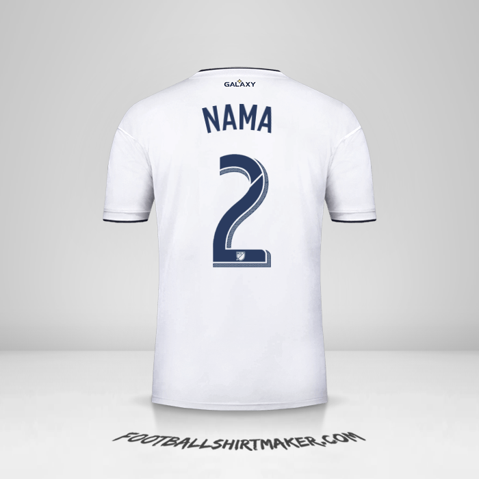 Jersey LA Galaxy 2018/2019 -  nama - 2