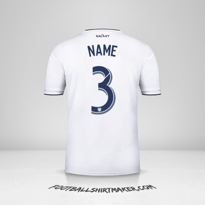 Shirt LA Galaxy 2018/2019 -  name - 3