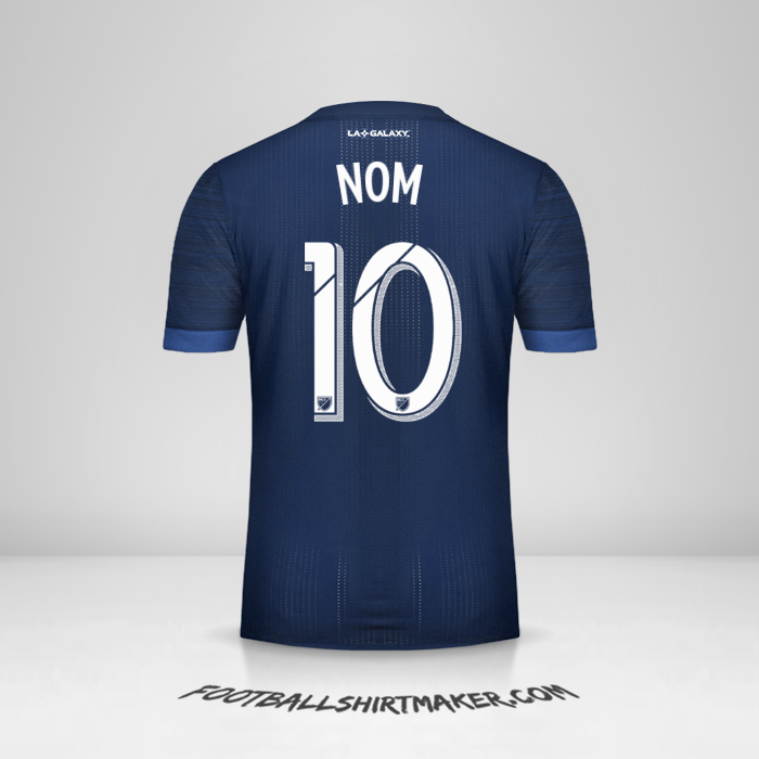 Maillot LA Galaxy 2017/2018 Extérieur -  nom - 10