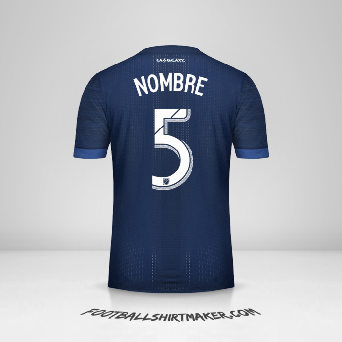 Jersey LA Galaxy 2017/2018 Visita -  nombre - 5