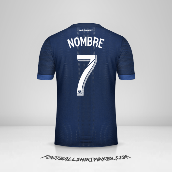 Camiseta LA Galaxy 2017/2018 Visita -  nombre - 7