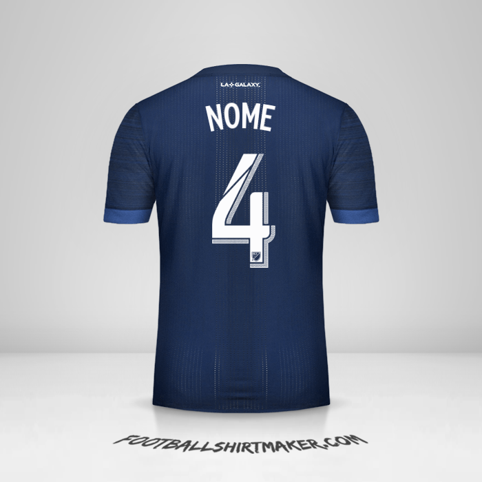 Camisa LA Galaxy 2017/2018 Alternativa -  nome - 4