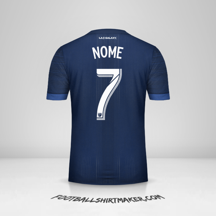 Camisola LA Galaxy 2017/2018 Alternativa -  nome - 7