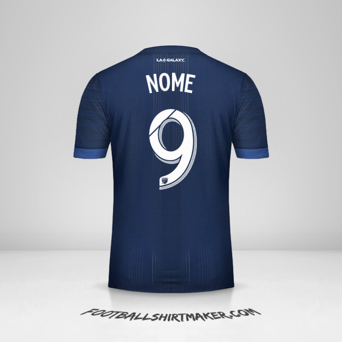 Camisa LA Galaxy 2017/2018 Alternativa -  nome - 9