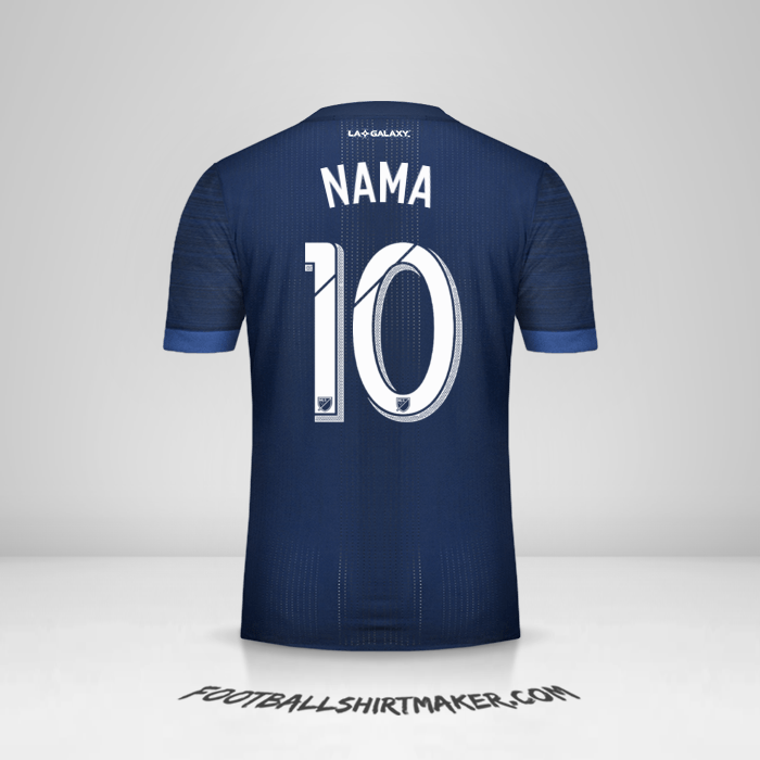Jersey LA Galaxy 2017/2018 Alternatif -  nama - 10