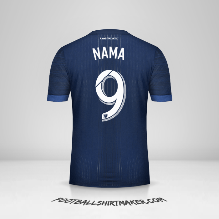 Jersey LA Galaxy 2017/2018 Alternatif -  nama - 9