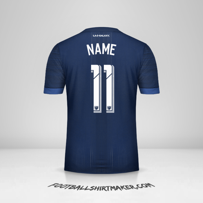 Trikot LA Galaxy 2017/2018 Auswärts -  name - 11