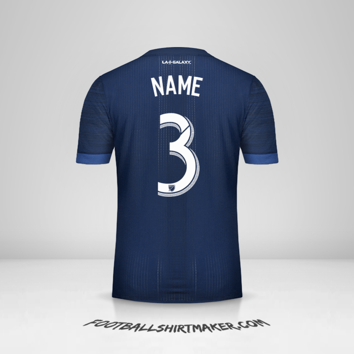 Shirt LA Galaxy 2017/2018 Away -  name - 3