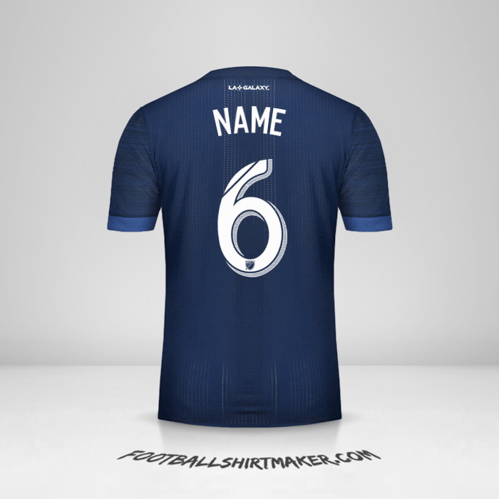 Shirt LA Galaxy 2017/2018 Away -  name - 6