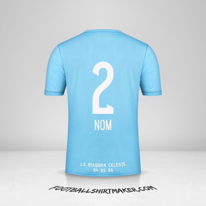 Maillot Sporting Cristal 2018 -  nom - 2