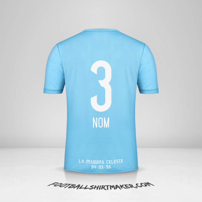 Maillot Sporting Cristal 2018 -  nom - 3