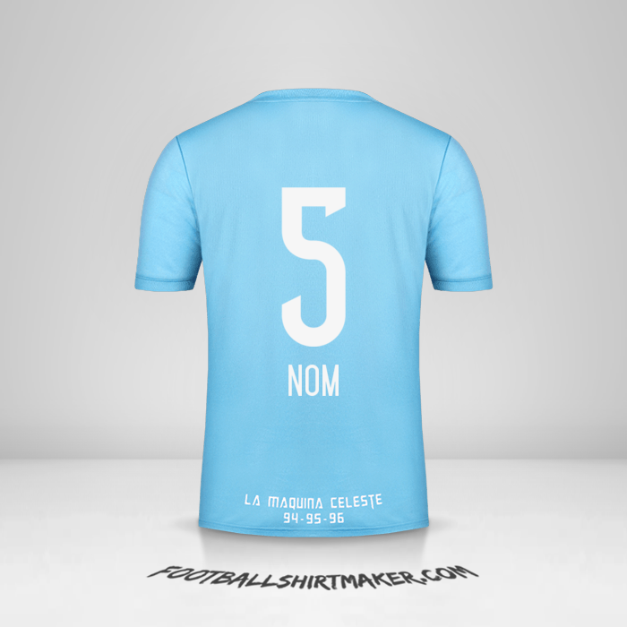 Maillot Sporting Cristal 2018 -  nom - 5