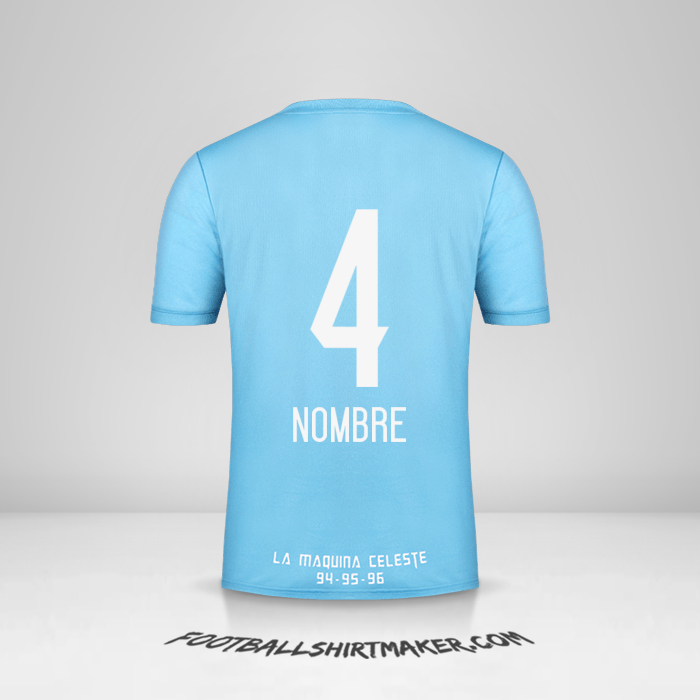Camiseta Sporting Cristal 2018 -  nombre - 4