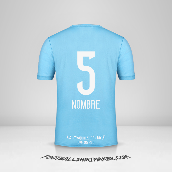 Jersey Sporting Cristal 2018 -  nombre - 5