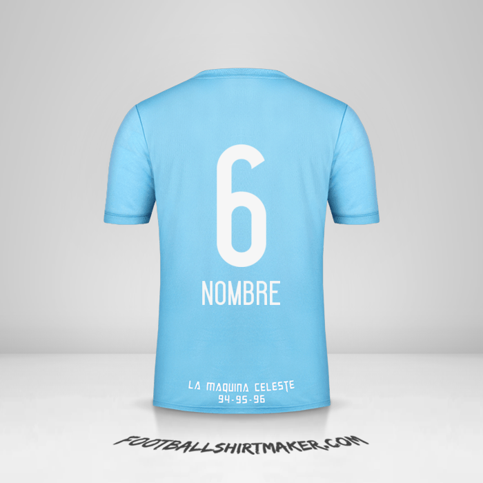 Jersey Sporting Cristal 2018 -  nombre - 6