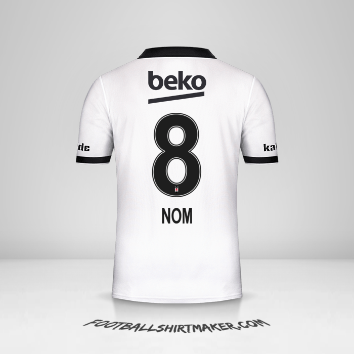 Maillot Besiktas JK 2018/19 -  nom - 8