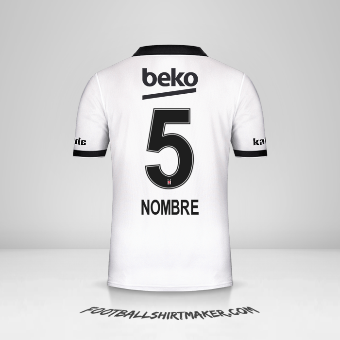 Jersey Besiktas JK 2018/19 -  nombre - 5