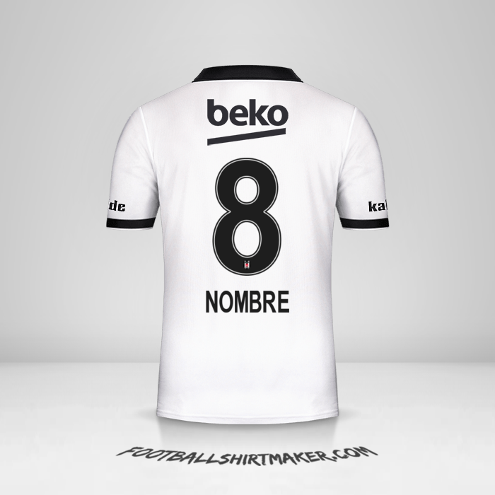 Jersey Besiktas JK 2018/19 -  nombre - 8